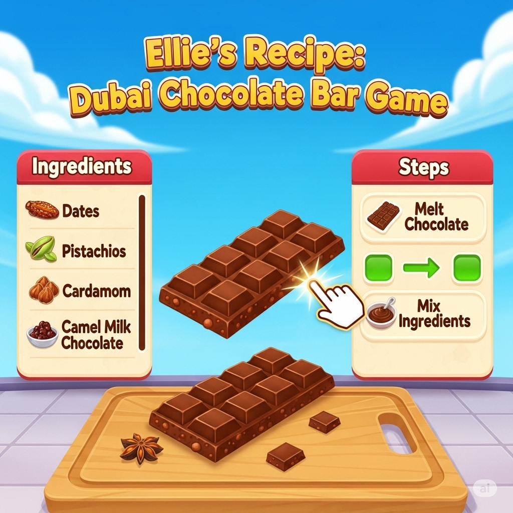 Ellies Recipe: Dubai Chocolate Bar