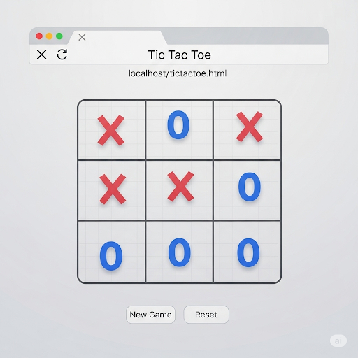 tic tac toe html